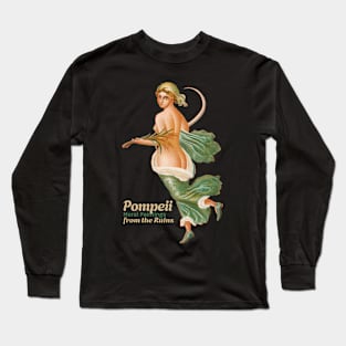 Ancient Lady Mural Paintings from the Ruins Long Sleeve T-Shirt